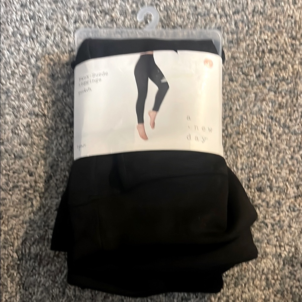 Black Leggings - Size XL